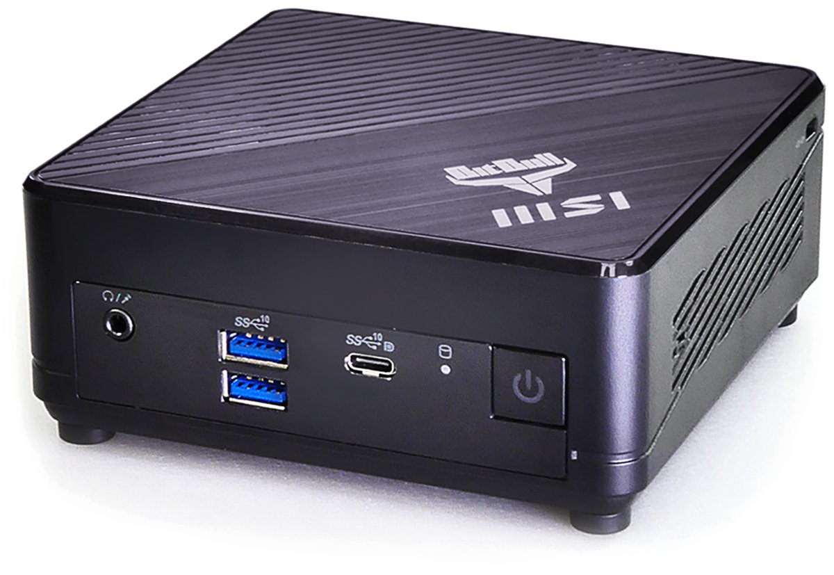 BitBull i7 10-Core Mini PC Compleet met 16GB RAM en 500GB SSD - Intel Core i7 150U - 10-Core 1,8GHz tot 5,4GHz - WIFI 6E|Bluetooth 5.3|LAN 10Gbps|Thunderbolt 4 - Powered by MSI Cubi - Windows 11 Professional (8720153604772)