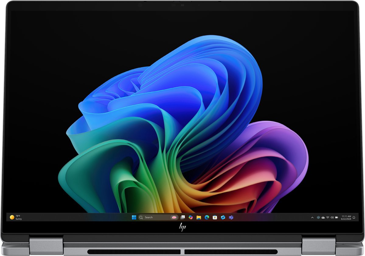 HP OmniBook X FlipNGAI 14-fm0070nd NL Copilot+ PC Intel Core Ultra 7 256V Hybride (2-in-1) 35,6 cm (14