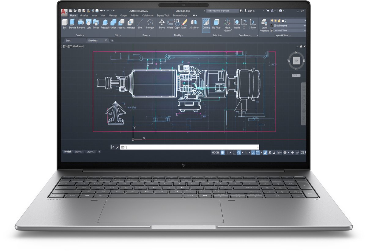 HP ZBook 8 B72VCET - Zakelijke Laptop - 16 inch (0199485166209)