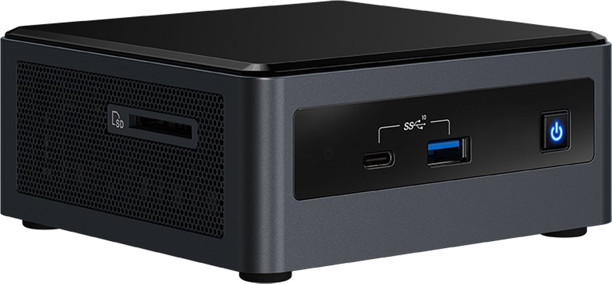 Intel Core i7 Mini PC/Computer inclusief RAM en SSD - 8GB/120GB - 1165G7 1,2-4,7GHz -WIFI/Bluetooth - HDMI/Thunderbolt - Win11 PRO (8720937104993)