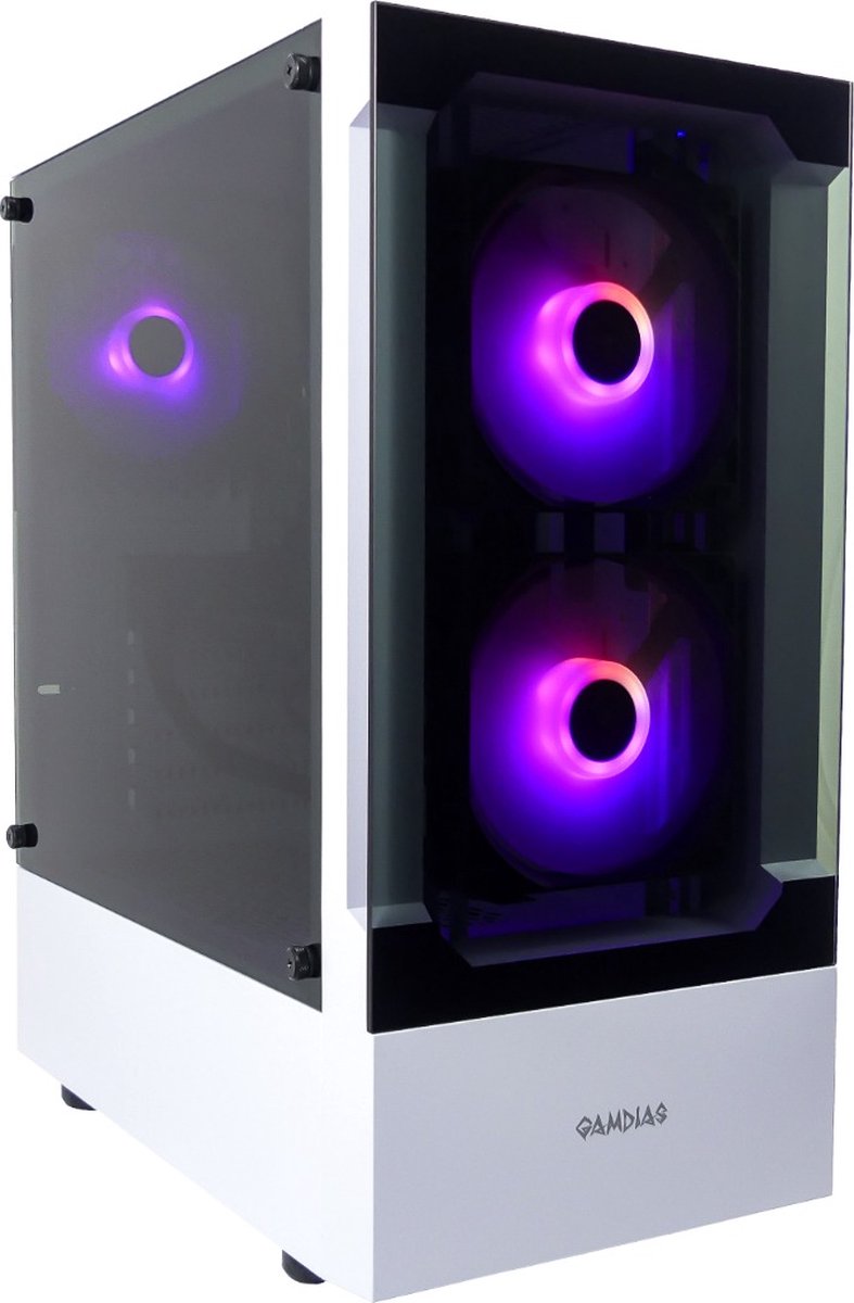 Intel i5 12400 6-Core ELITE RTX 5060 8GB High End RGB Game PC - 2TB SSD - 32GB RAM - Win11 PRO - WiFi - Talos E3 WHITE (8720937102890)