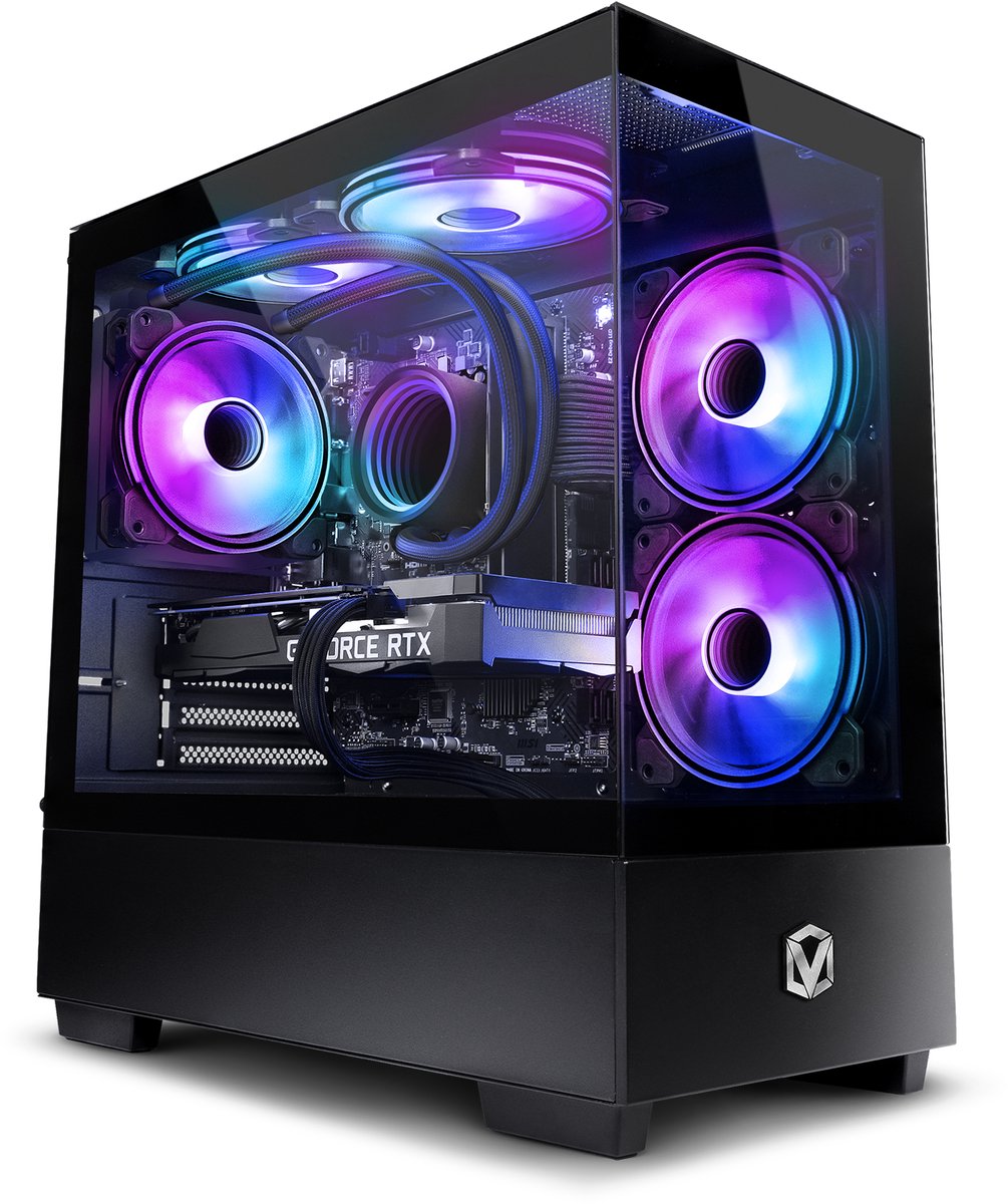 Vibox IV-115 Game PC · AMD Ryzen 7 5700X 4,6 GHz · Nvidia RTX 5060 Ti 8 GB · 16 GB RAM · 1 TB NVMe SSD · Windows 11 · WiFi (5063575094756)