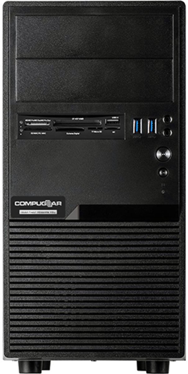 Core i7 14700 - 64GB DDR5 - 2TB M.2 SSD - WiFi - Bluetooth - Cardreader - Windows 11 Pro (COMPUGEAR P-375897) (8719925375897)