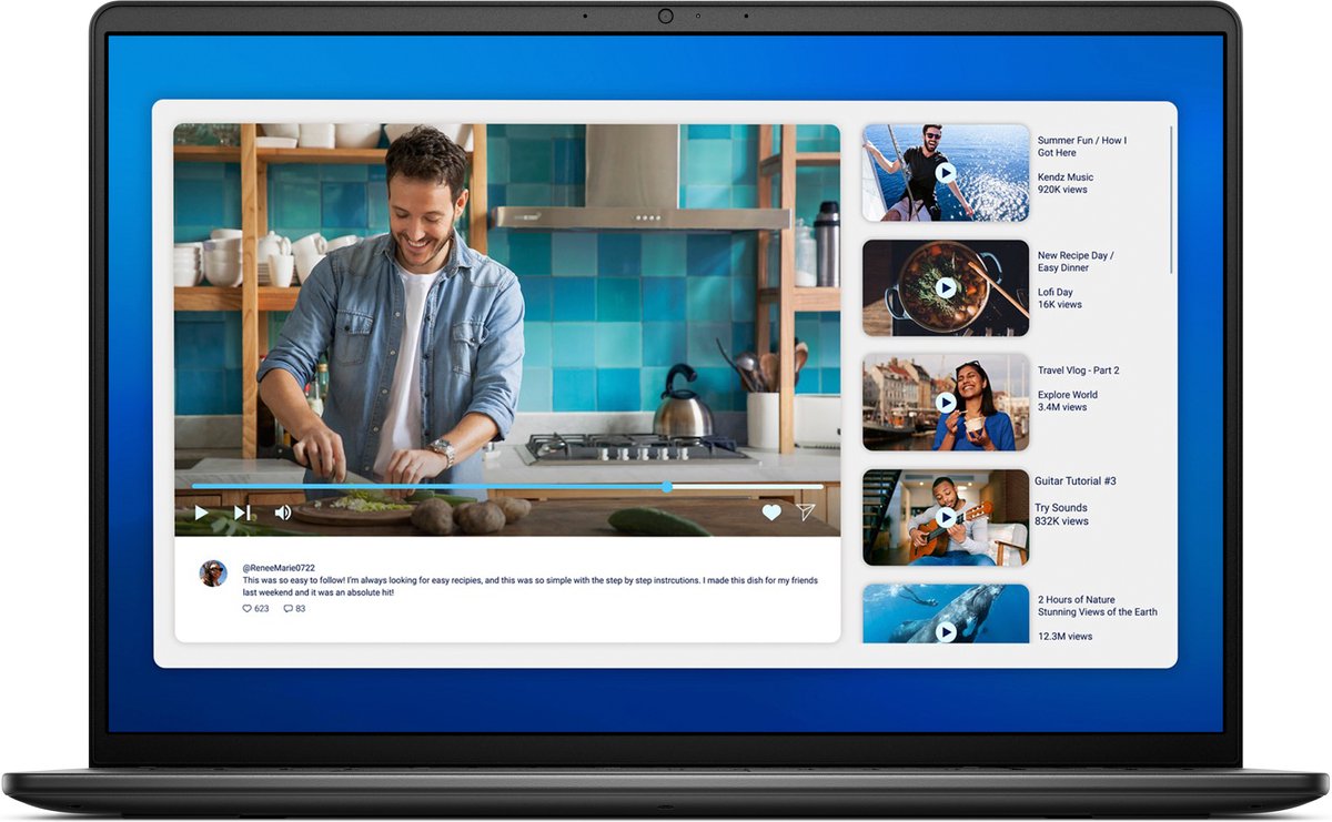 DELL DC16250 Intel Core 5 120U Laptop 40,6 cm (16