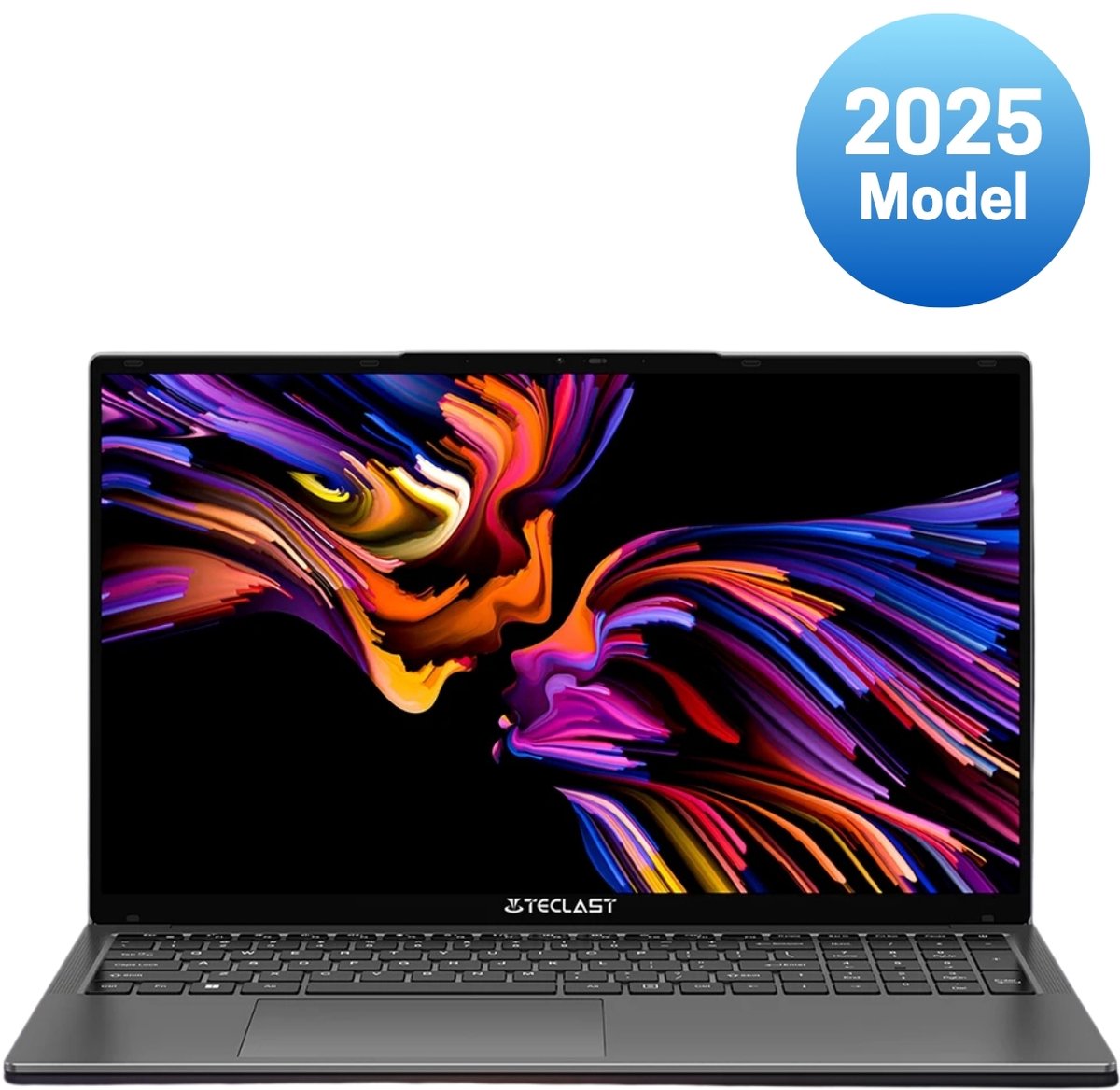 Fubzz Laptop 17.3 inch - Intel N150 Processor - 16GB RAM - 512GB SSD - Windows 11 Pro - Backlit Keyboard - 180° Kantelbaar - Mini HDMI (8721425490604)