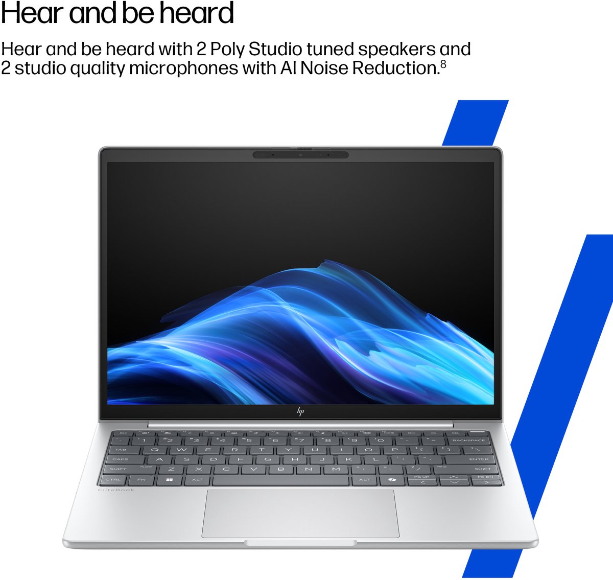 HP EliteBook 8 G1i 13 inch Notebook AI PC Intel Core Ultra 7 255U Laptop 33,8 cm (13.3