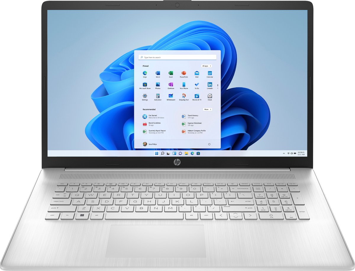 HP Laptop 17-cp2156nd AMD Ryzen™ 5 7520U 43,9 cm (17.3