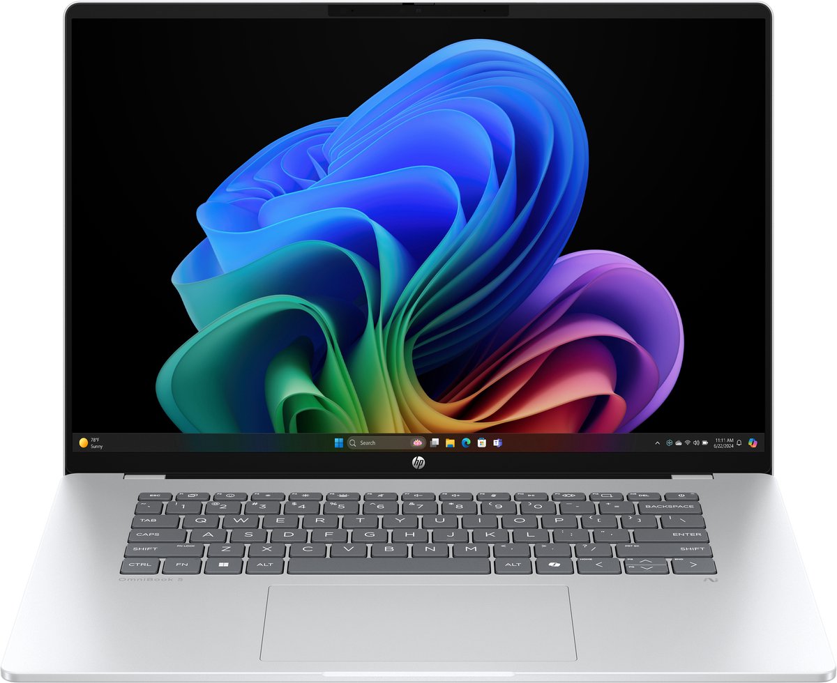 HP OmniBook 5 NGAI 16-bf0001nd - Copilot+ Laptop - 16 inch (0199251908774)