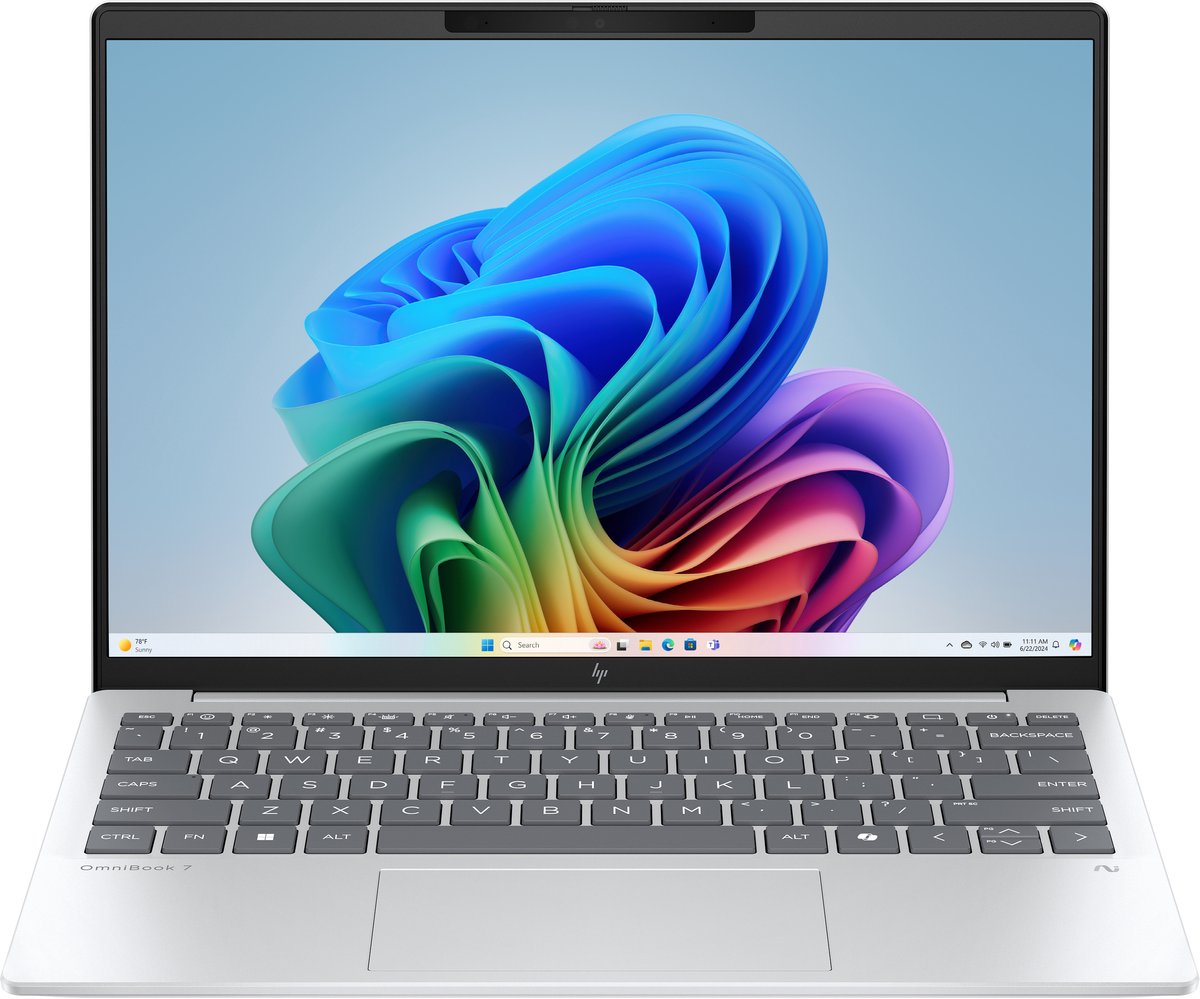 HP OmniBook 7 AeroNGAI 13-bg1051nd - Copilot+ Laptop - 13.3 inch (0199485930183)