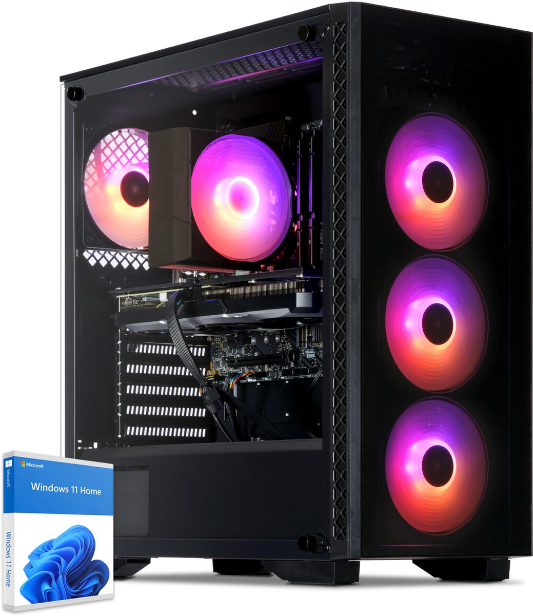 Sedatech Advanced Gaming PC Compact · Intel i7-14700KF 20x 3.4GHz · Geforce RTX4060 · 32Gb RAM · 1Tb SSD M.2 · Wi-fi · Windows 11 · Desktop computer (4070226010981)