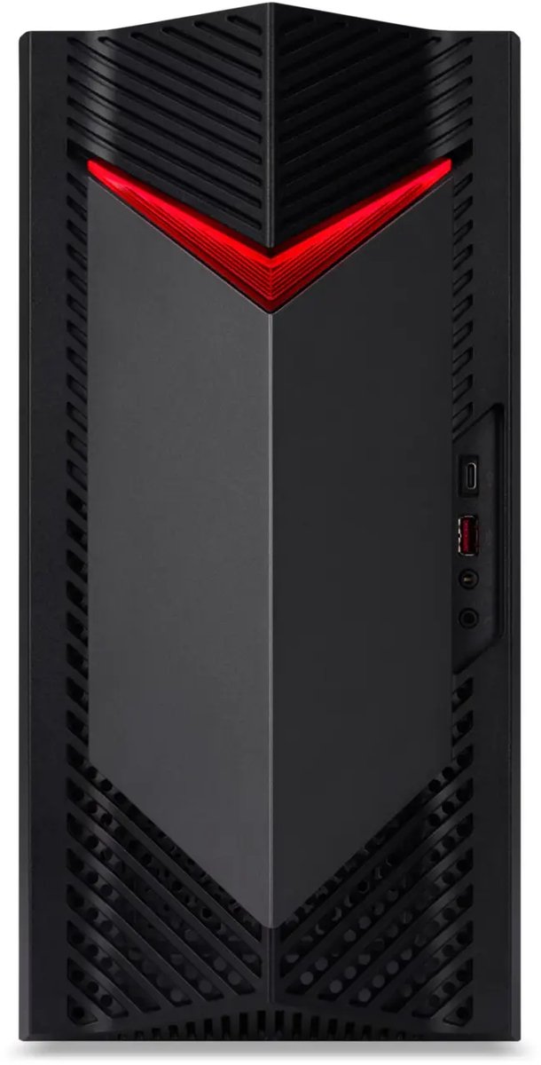 Acer Nitro N50 656 I515816 - Gaming Desktop - Intel Core i5-14400F - 16GB - 1TB SSD - Nitro Intel Arc B580 OC 12GB GDDR6 - Windows 11 Home - Zwart (4711474526069)