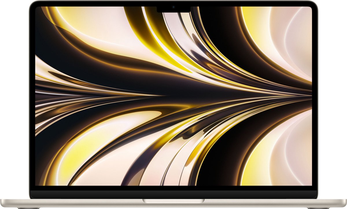 Apple MacBook Air (2022) MLY13FN/A - 13.6 inch - Apple M2 - 256 GB - Sterrenlicht - Azerty (0194253082170)