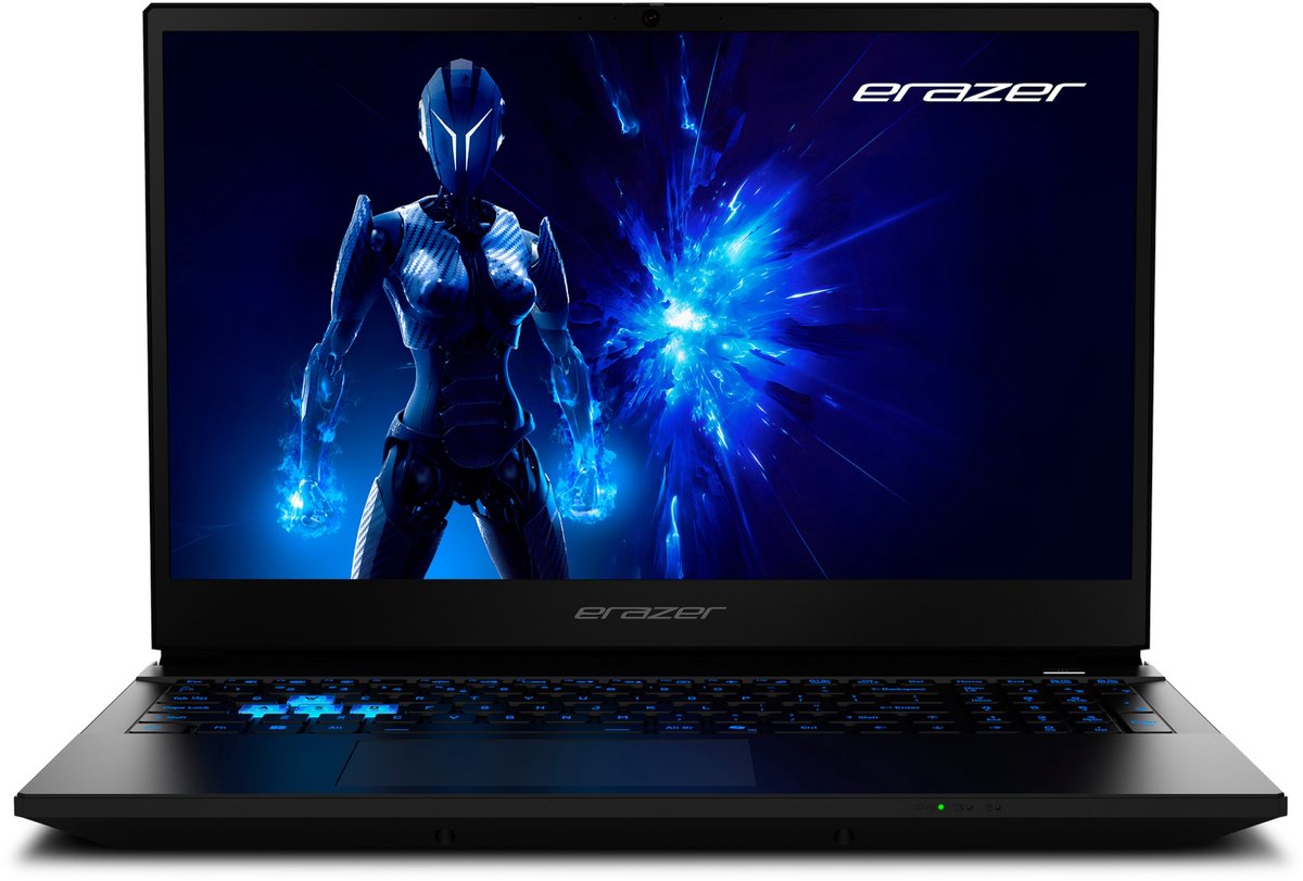 ERAZER Deputy 15 P1 Core Gaming Laptop, Intel® Core™ 7 250H, Windows 11 Home, 39,6 cm (15,6'') FHD-scherm met 144 Hz, NVIDIA® GeForce RTX™ 5060, 1 TB SSD, 16 GB RAM BE (4061275242287)