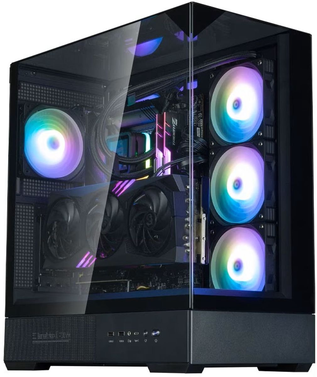 Intel Core i9-12900 Game PC/ Streaming computer - Nvidia GeForce RTX 5070 12GB - 32GB RAM - 2.0TB M.2 SSD - Win11 Pro - P40 zwar (8721297301336)