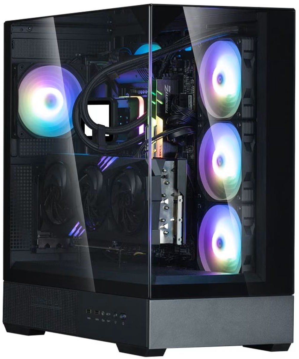 Intel Core i9-12900 Game PC/ Streaming computer - Nvidia GeForce RTX 5070 12GB - 64GB RAM - 1.0TB M.2 SSD - Win11 Pro - P40 zwar (8721297301367)