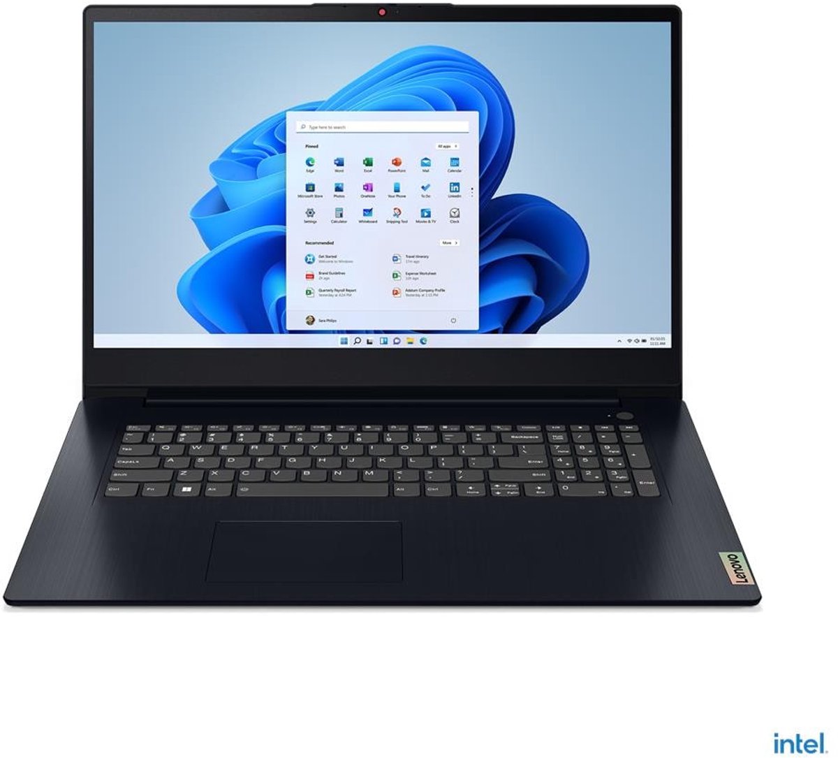 Lenovo Ideapad 3 17IAU7 17.3 F-HD IPS i5-1235U / 16GB / 512GB / W11H (0198157489691)