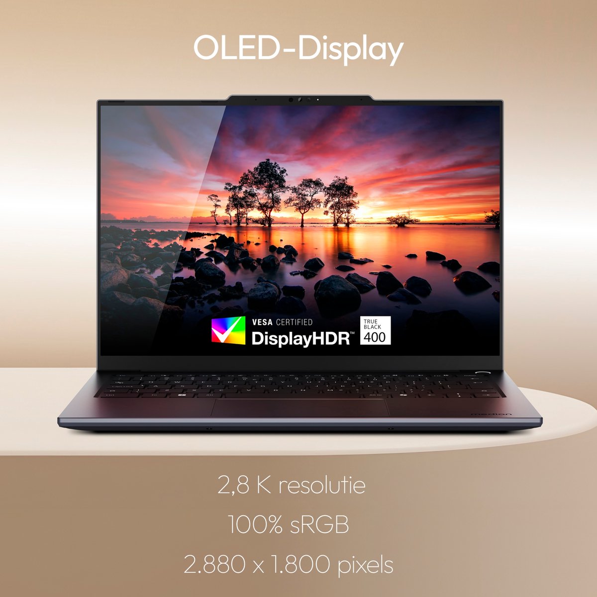 MEDION Signium 14 S1 OLED - Intel® Core™ 5 120U - Windows 11 Home - 35,56 cm (14