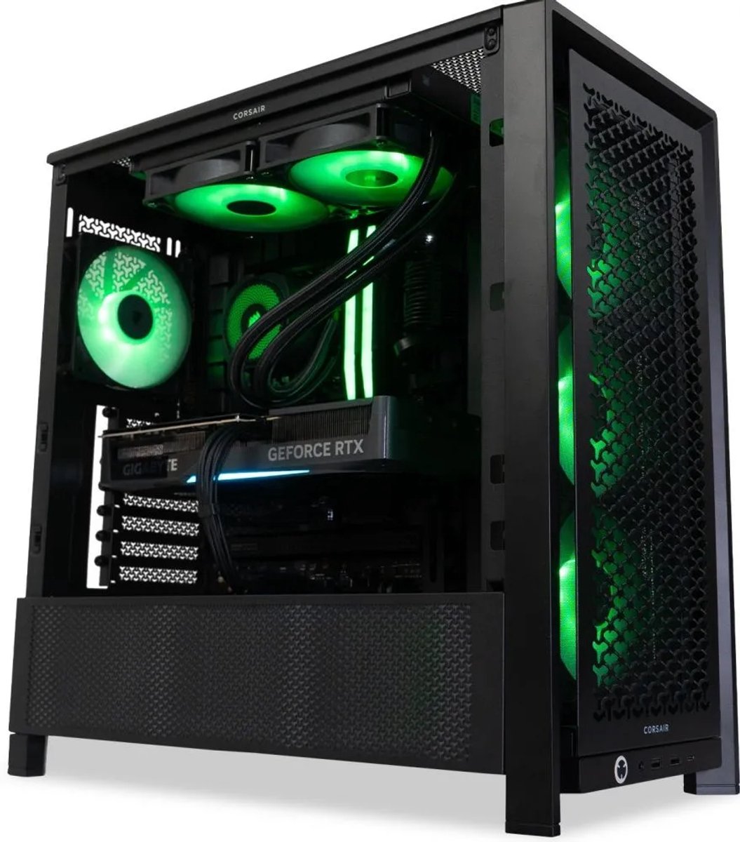 Xenith Epic Corsair Dark - Ryzen 9 9950X3D - GeForce RTX 5090 - 64 GB RGB DDR5 - 4 TB ssd - Windows 11 Pro (8721046102375)