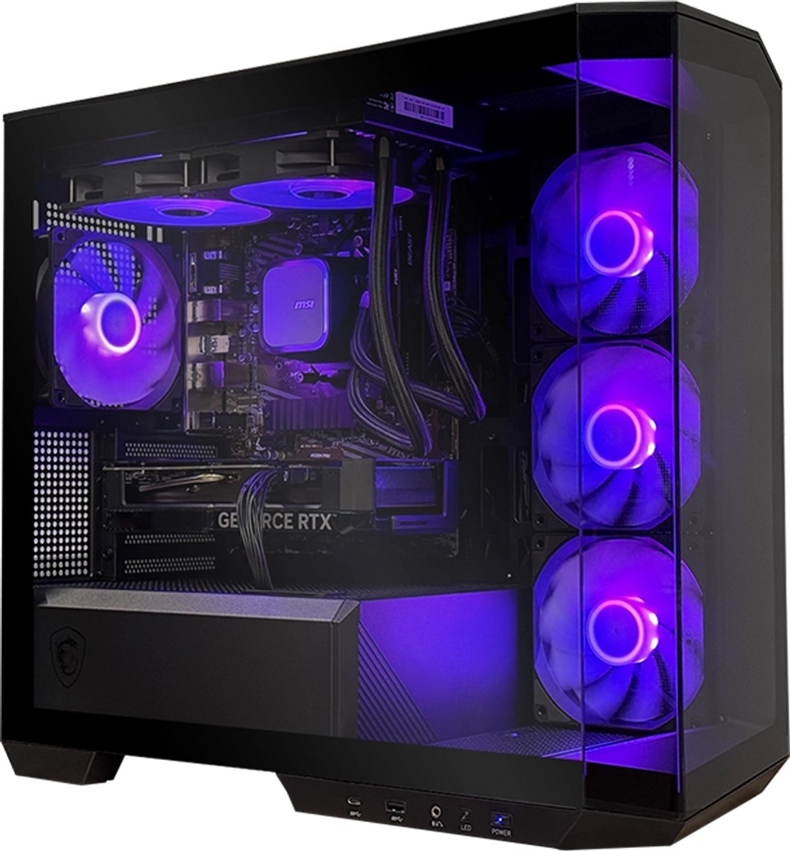 Xgaming Raptor - AMD Ryzen 7 8700 - Nvidia GeForce RTX 5060 - 2TB NVME SSD - 32GB DDR5 (8721225544040)