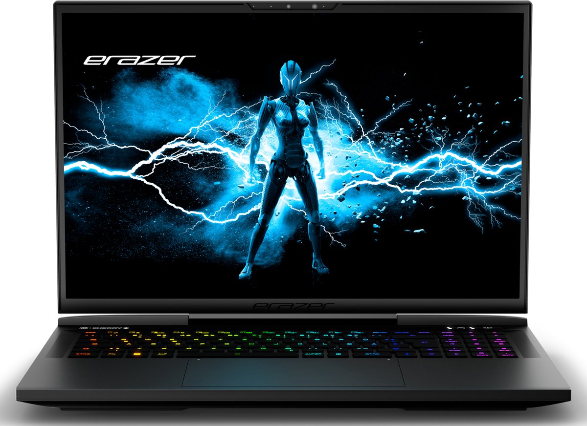 ERAZER Beast X40 - gaming laptop - Intel® Core™ i9-14900HX - 17 Inch QHD+ beeldscherm 100% sRGB met 240 Hz -NVIDIA® GeForce RTX™ 4080 - 1 TB PCIe SSD - 32 GB RAM (4061275228427)