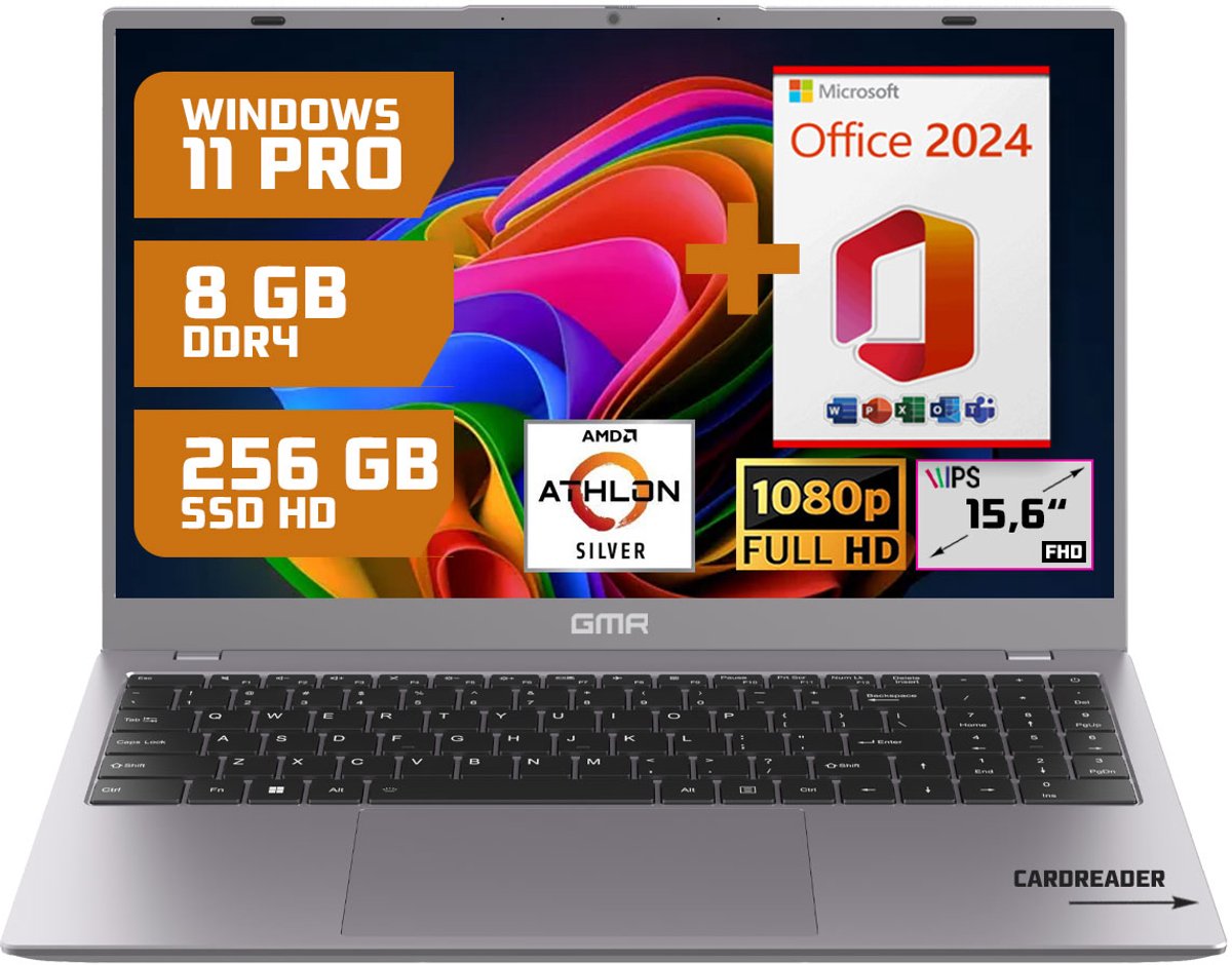 GMR Thuis, Office & Studie Laptop 15.6