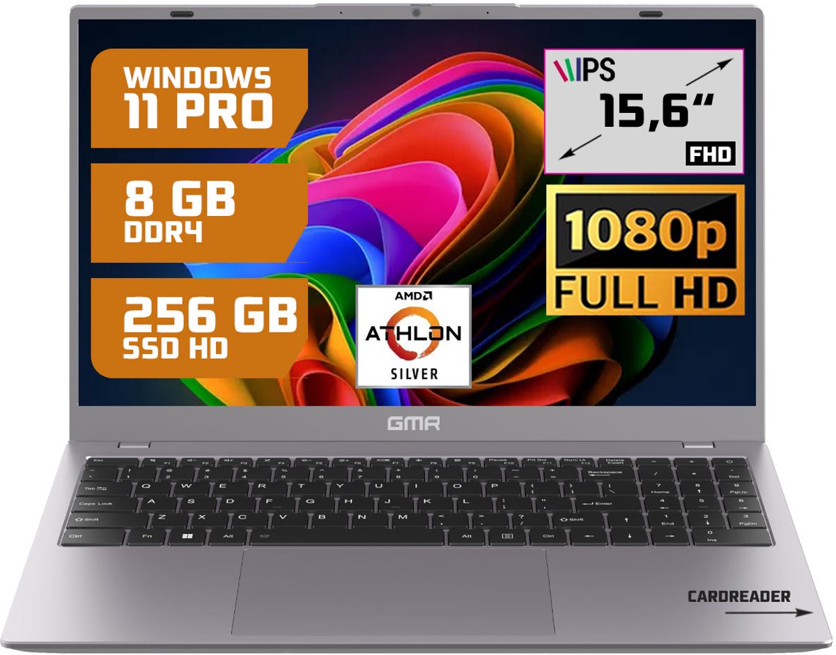 GMR Thuis, Office & Studie Laptop 15.6