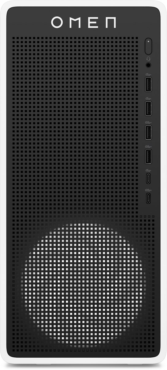 HP OMEN 16L TG03-0069nd - Gaming Desktop - Intel Core Ultra 7 265F - 16 GB DDR5 RAM - 1TB SSD - NVIDIA GeForce RTX 5060 8 GB - Windows 11 Home - Wit (0199485327235)