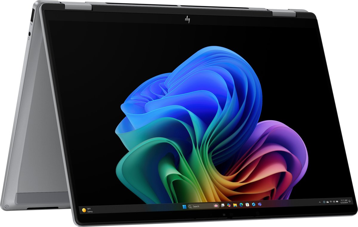 HP OmniBook X FlipNGAI 14-fk0751nb - 2-in-1 Copilot+ Laptop - 14 inch - 1.39 kg - AMD Ryzen AI 5 - 16 GB RAM - 512 GB SSD - Windows 11 Home (0199251892844)