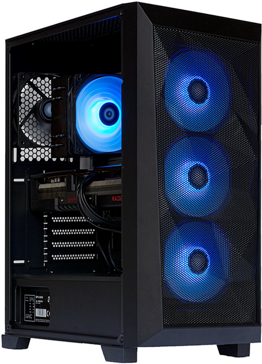 Intel Core i9-12900 Game PC/ Streaming computer waterkoeling - Nvidia GeForce RTX 5060 8GB - 64GB RAM - 4.0TB M.2 SSD - Win11 Pro - Breeze (8720955028929)