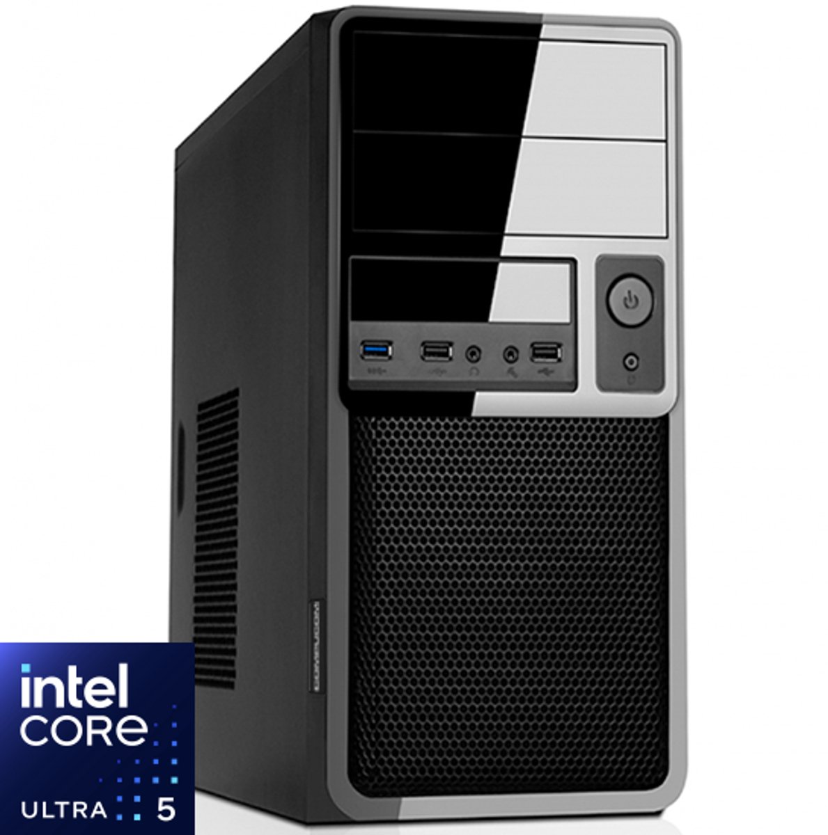Intel Desktop PC met Core Ultra 5 225 - 32GB DDR5 - 1000GB NVMe M.2 SSD - WiFi - Bluetooth - Windows 11 Pro (DT-375958) (8719925375958)