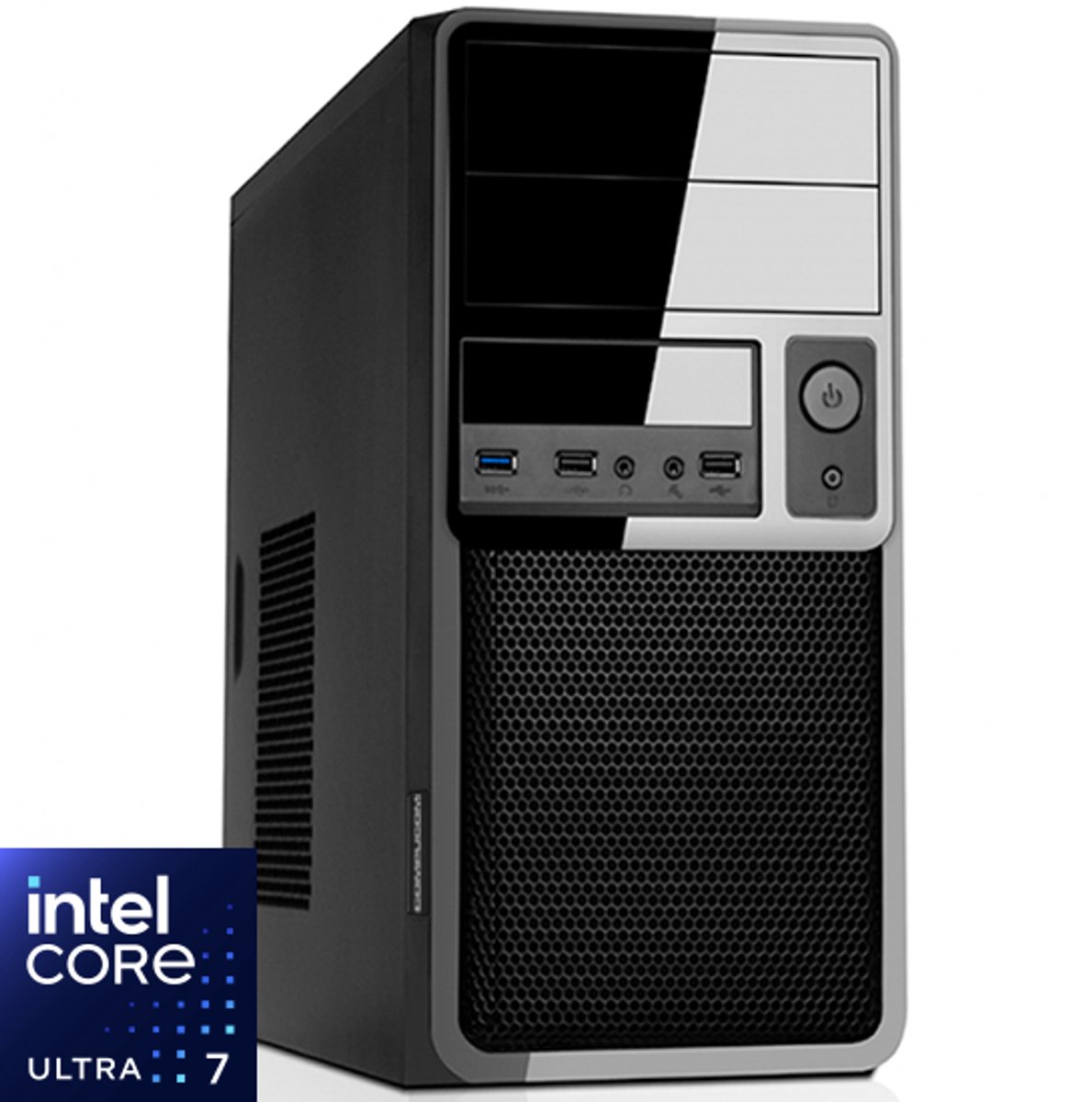 Intel Desktop PC met Core Ultra 7 265 - 32GB DDR5 - 1000GB NVMe M.2 SSD - WiFi - Bluetooth - Windows 11 Pro (DT-375965) (8719925375965)