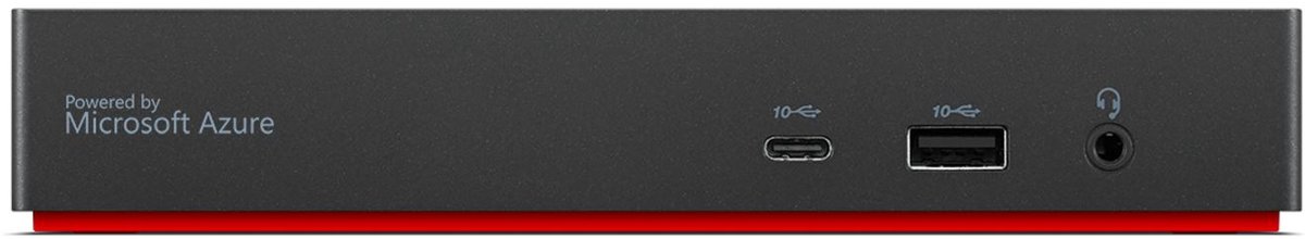 Lenovo 40B20135DK laptop dock & poortreplicator Bedraad USB 3.2 Gen 1 (3.1 Gen 1) Type-C Zwart (5704174934059)