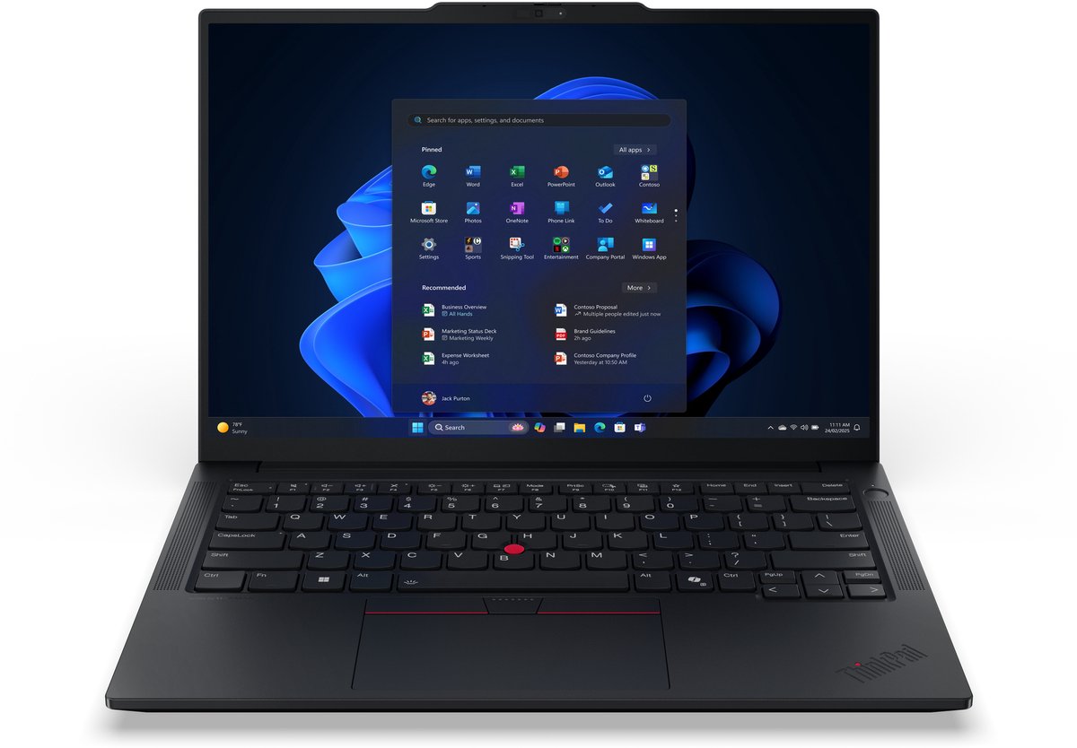 Lenovo ThinkPad E14 Gen 7 - Zakelijke Laptop - 14 inch - Core Ultra 7 - 32GB/1TB - Windows 11 Pro (0199271270028)