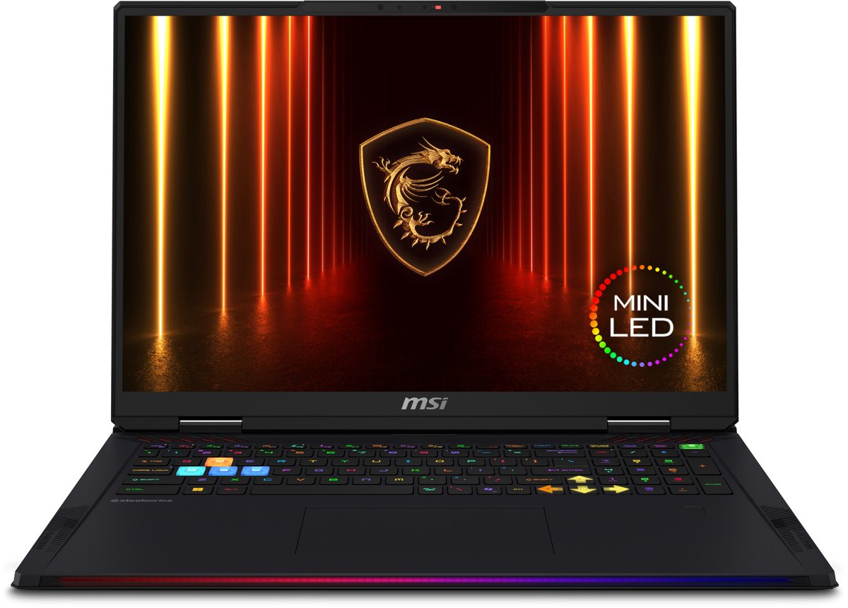 MSI Raider A18 HX A9WJG-016BE - Gaming Laptop - 18 inch - 120 Hz - azerty (4711377315807)