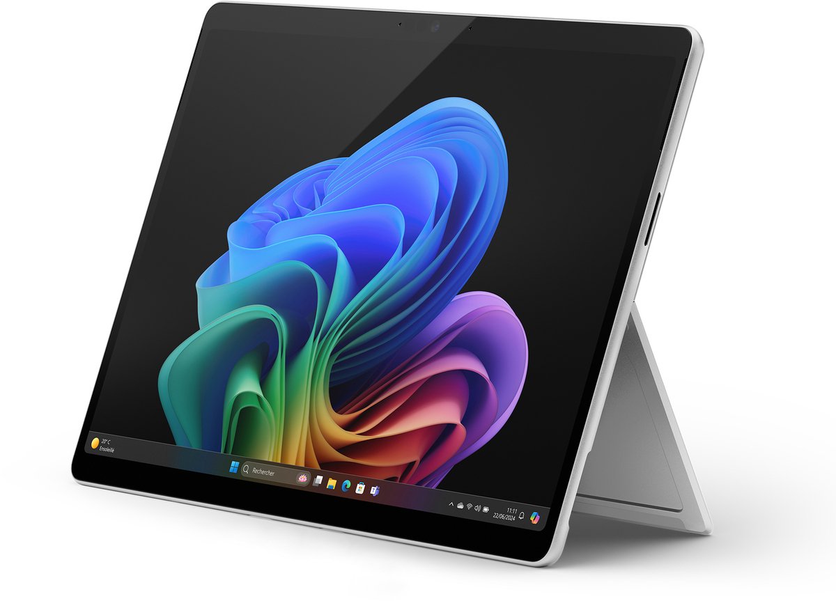 Microsoft Surface Pro 11 - Copilot+ Laptop - 13 inch - Snapdragon X Plus/16GB RAM/512GB SSD -Platina (0196388419371)