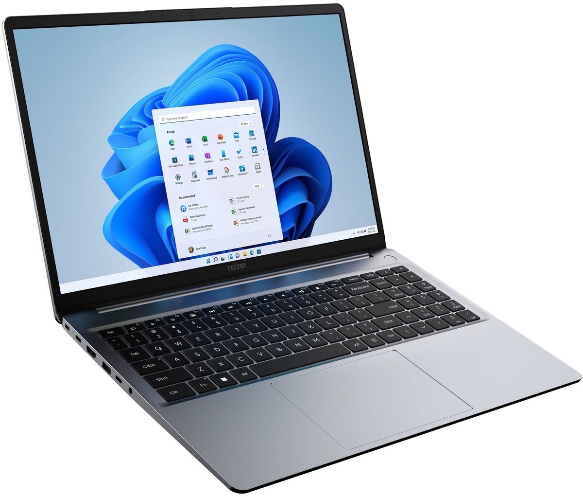 TECNO PC Portable - K15sda - 15.6 - Fhd Ips - Amd R5-7430u - Ram 8go - Stockage 512go Ssd - Aluminium - W (4894947067969)