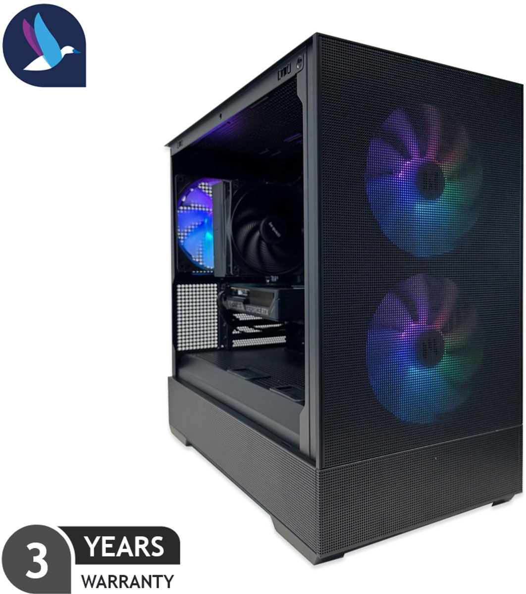 Zalman ARGB Gaming PC | Intel Core i5-14600KF | GeForce RTX 5060 - 8 GB GDDR7 | 32 GB DDR5 | 1 TB SSD - NVMe | Windows 11 Pro (8721447840043)