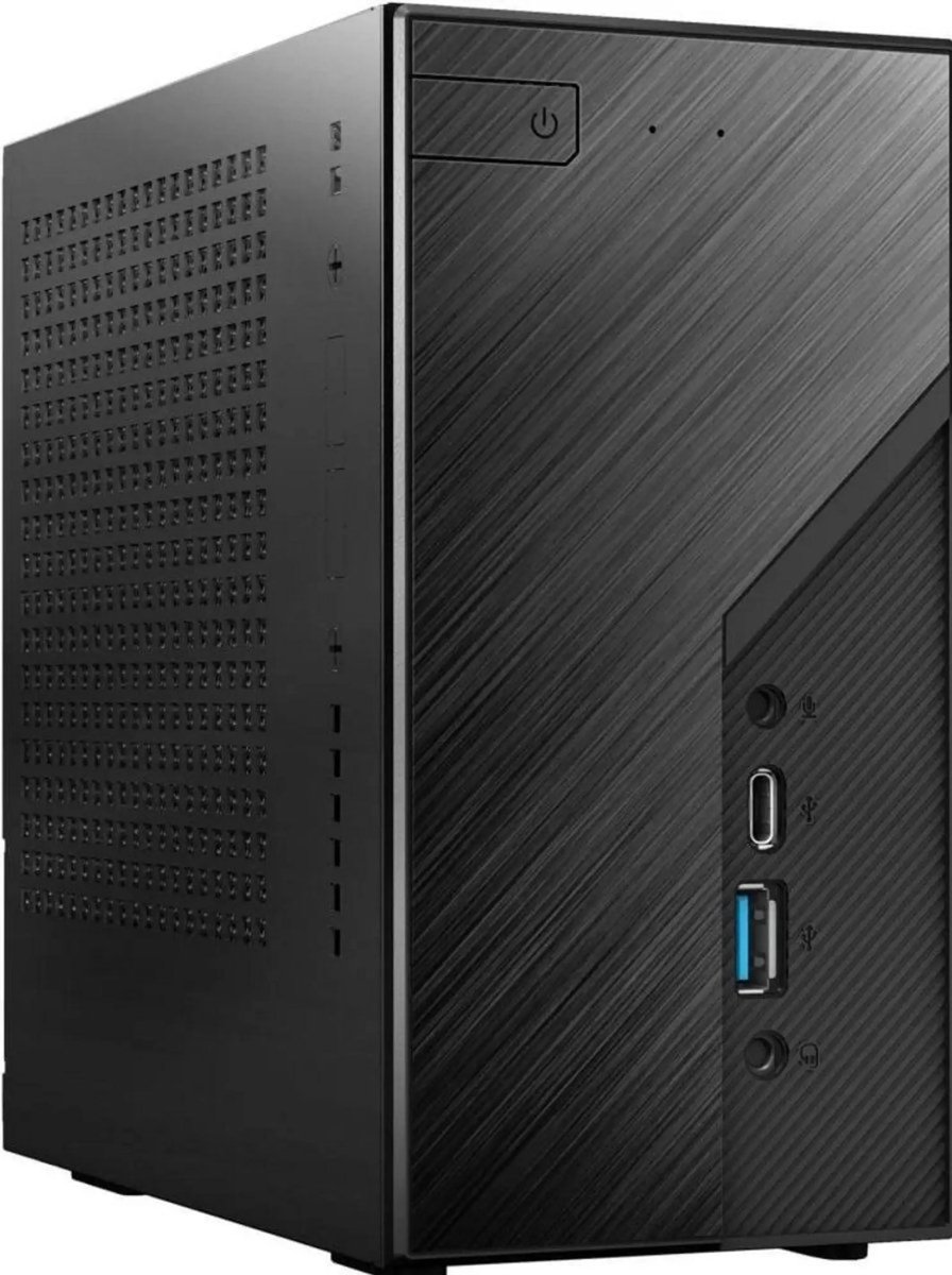 AMD Ryzen 5 7600 miniPC - AMD RDNA 2 onboard video - 16GB DDR5 - 1TB SSD - LAN 2.5Gbps - Windows 11 Pro - Deskmini X600 (8721297302302)