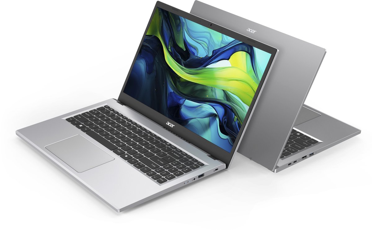 Acer Aspire Go 15 AG15-71P-587Q - Laptop - 15.6 inch - Core 5 - 16GB - 512 GB SSD - Zilver (4711474830418)