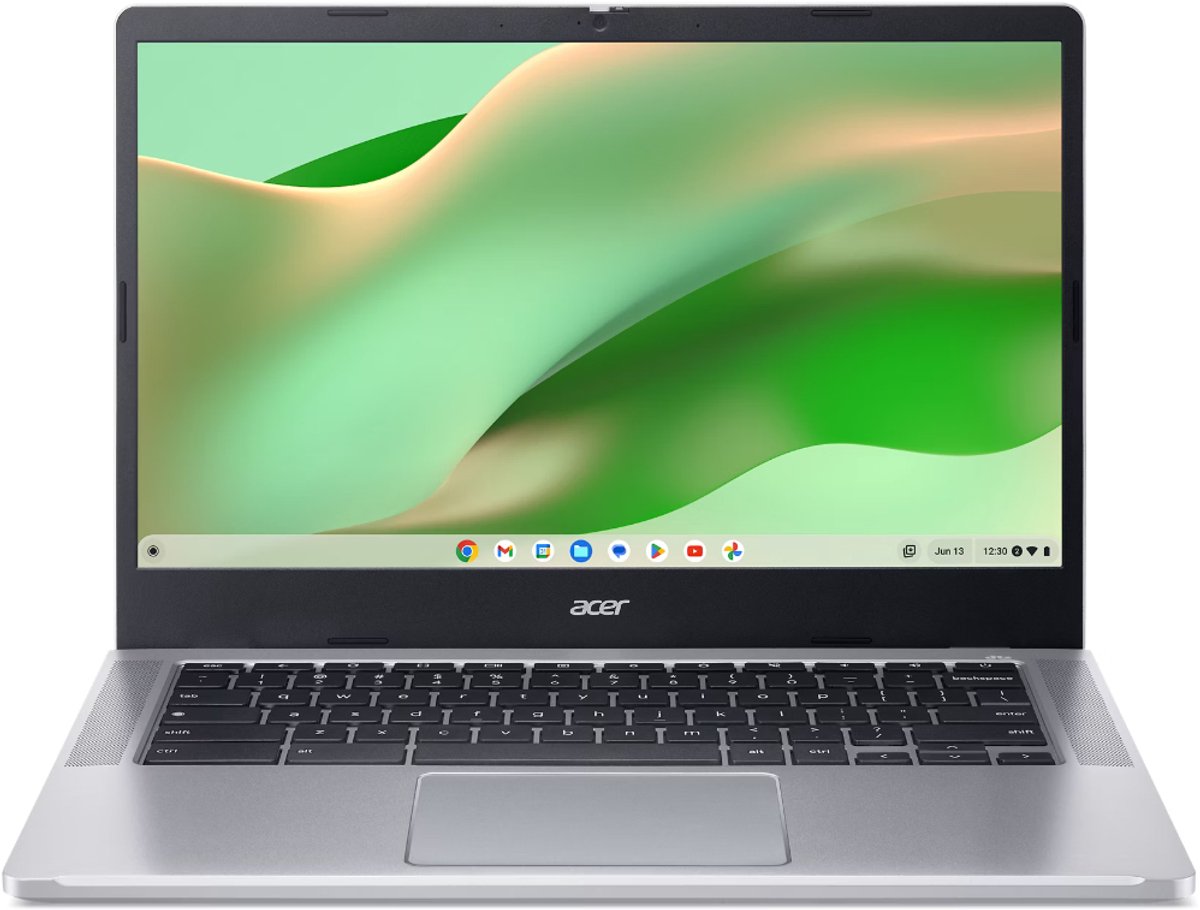 Acer Chromebook 314 CB314-4H-C67W - 14 inch - 8GB - 128GB - Zilver - Azerty (4711474028358)
