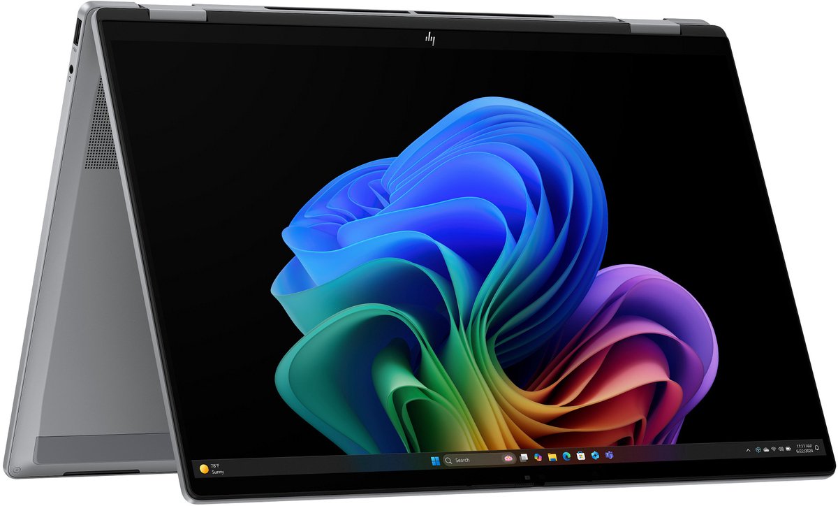 HP OmniBook X Flip NGAI 16-ar0770nb - 2-in-1 Copilot+ Laptop - 16 inch - azerty (0199251892851)