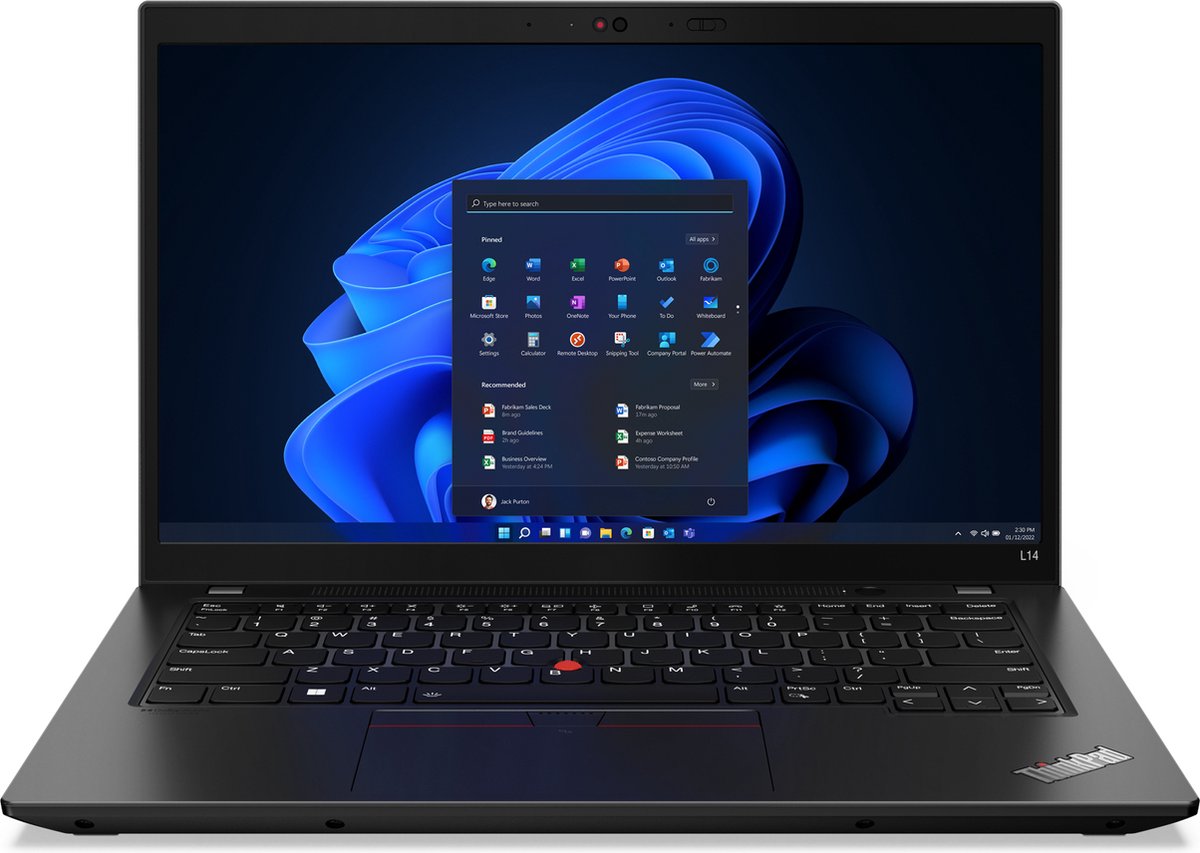 Lenovo ThinkPad L14 Gen 3 (Intel) Intel® Core™ i5 i5-1235U Laptop 35,6 cm (14