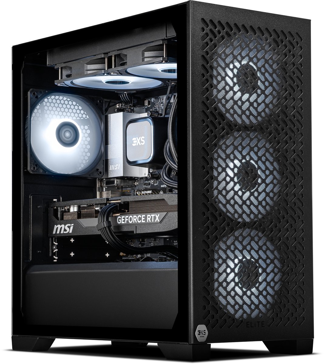 Scan 3XS Systems Elite - Stage 5 Gaming PC - MSI RTX 5070 Ti 16GB - Ryzen 5 7500X3D - Corsair DDR5 32GB - MSI 1TB SSD - 750w PSU - 1440p Ultra - 4K Entry Gaming (5055948963271)