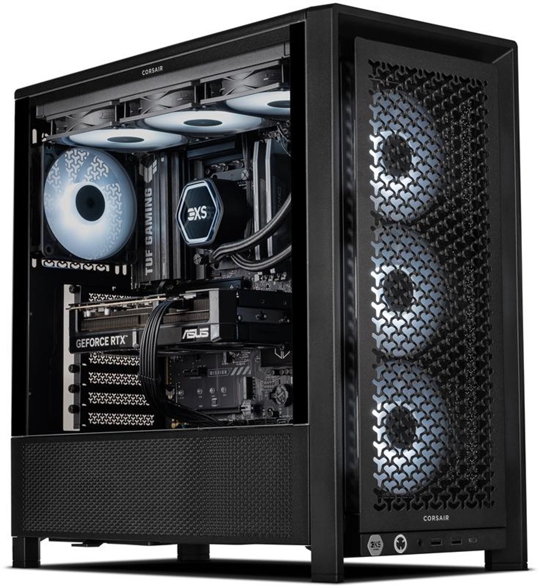 Scan 3XS Systems Revenge - Powered by ASUS - Stage 6 Gaming PC - ASUS RTX 5070 Ti - Ryzen 7 7800X3D - Corsair DDR5 32GB - WD Black 2TB SSD - 4K High Gaming (5055948963462)
