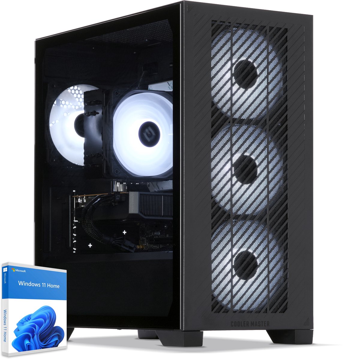 Sedatech Advanced Gaming PC Tower ATX · AMD Ryzen 9 7900X 12x 4.7GHz · Geforce RTX5060 · 32Gb DDR5 · 2Tb SSD M.2 · WiFi · Bluetooth, USB C · Windows 11 · Desktop computer (4070226041145)
