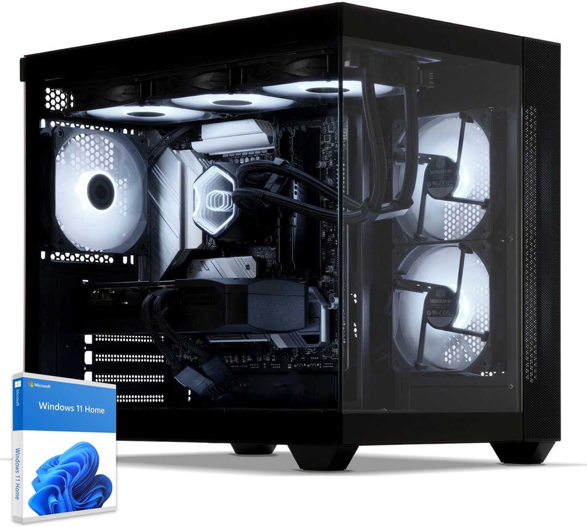 Sedatech Advanced Gaming PC Waterkoeling Aquarium · Intel i7-14700KF 20x 3.4GHz · Geforce RTX5070 · 32Gb DDR5 · 2Tb SSD M.2 · WiFi · Bluetooth, USB C · Windows 11 · Desktop computer (4070226027552)