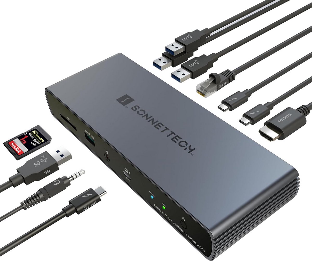 Thunderbolt 4 Dock met HDMI-poort en 2.5Gb Ethernet (9101033688980)