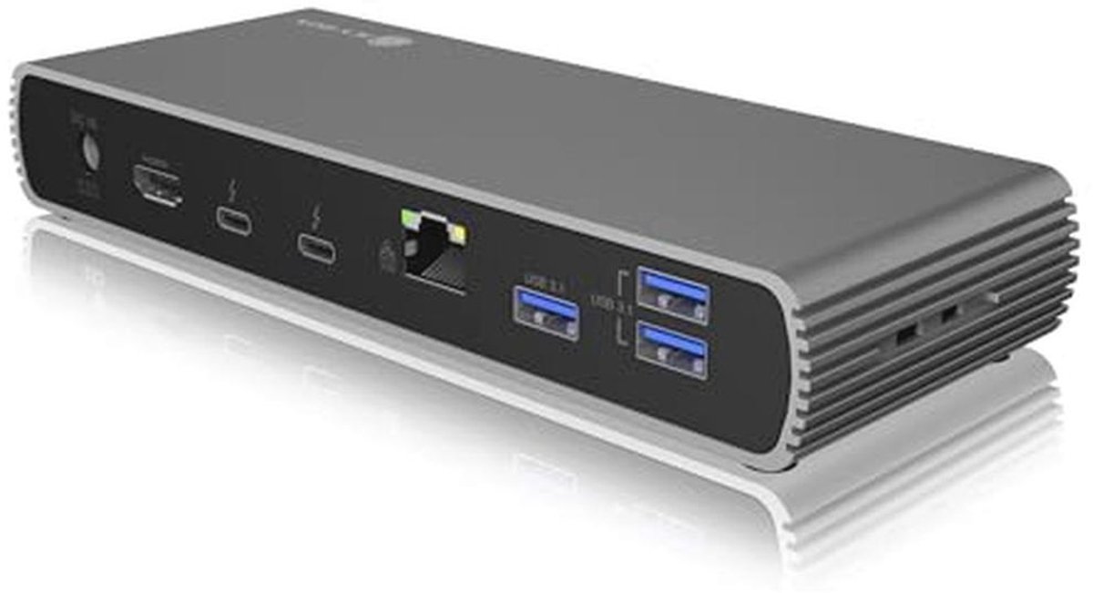 Thunderbolt 4 Docking Station 10-in-1 voor 2 monitoren 4K 60Hz of 1 monitor 8K 30Hz met 96W PD (9101006162349)