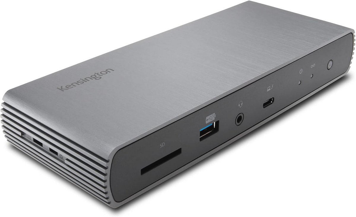 Thunderbolt 4 Dual 4K docking station met 100W stroomvoorziening en SD-kaartlezer voor Windows en MacBooks (9101040393938)