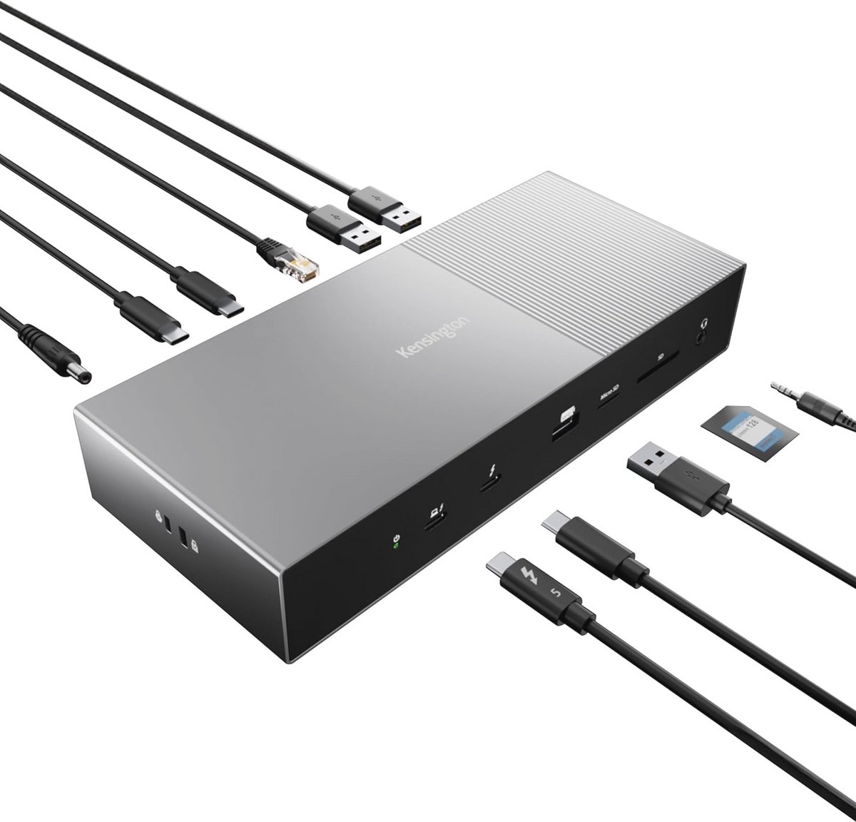 Thunderbolt 5 Dockingstation met Triple 4K & Dual 8K Beeldschermondersteuning, 140W Stroomvoorziening en 11-in-1 Aansluitingen (9101038796598)